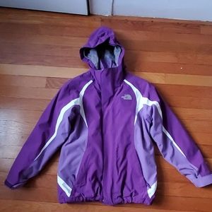 NorthFace purple girls jacket
